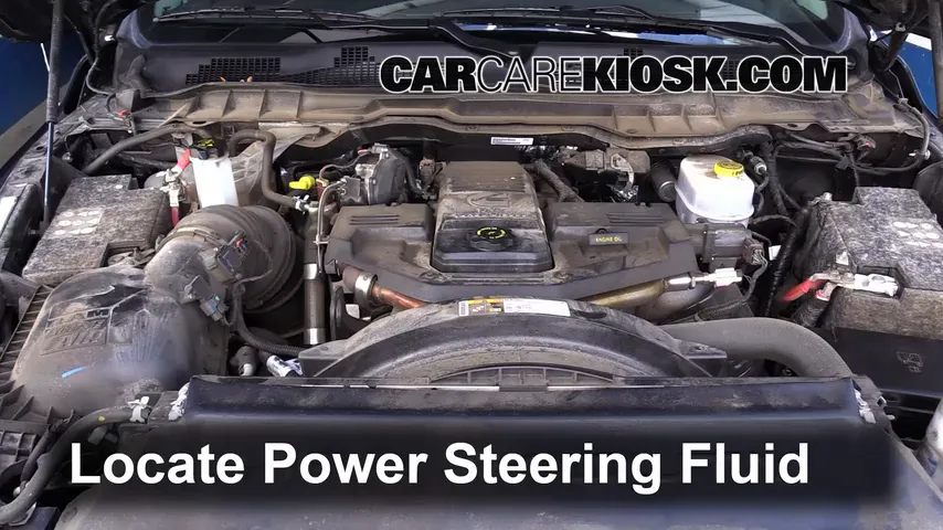 2015 Ram 2500 Laramie 6.7L 6 Cyl. Turbo Diesel Crew Cab Pickup (4 Door) Power Steering Fluid